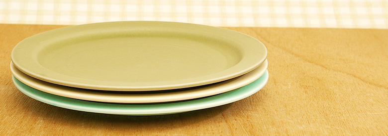 萬古焼プレート・全３色 [スティルク]