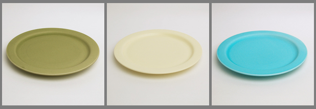 萬古焼プレート・全３色 [スティルク]